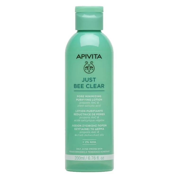Apivita Just Bee Just Bee Clear Pore Moisturizer Purifying Lotion Очищающий лосьон, сужающий поры