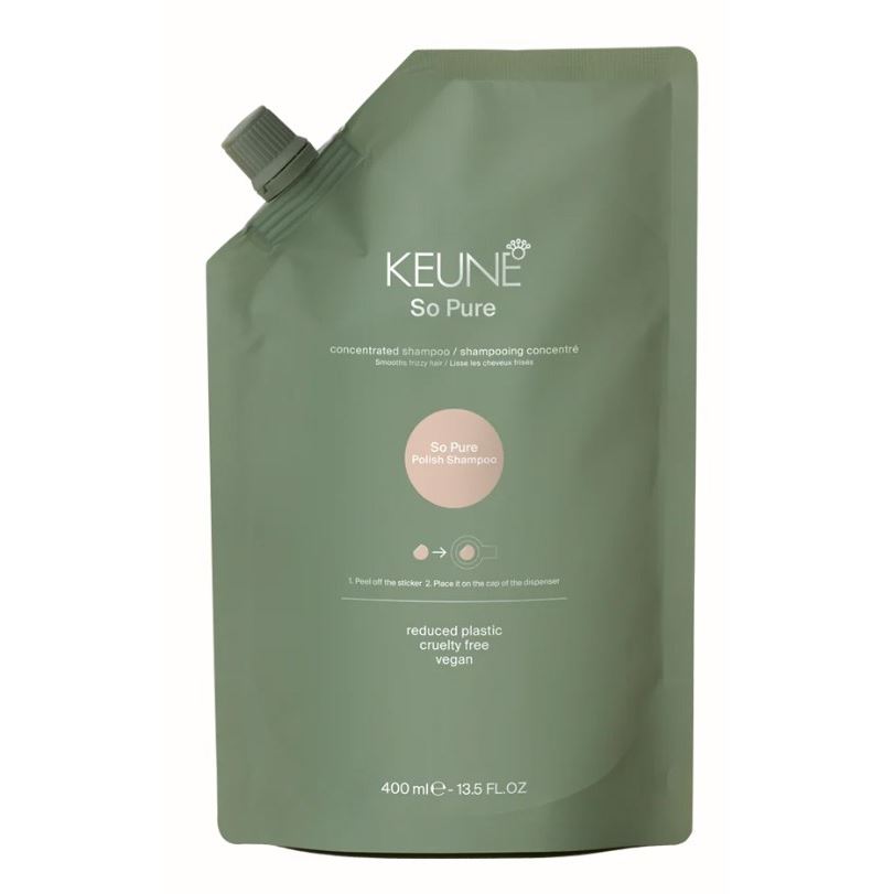 Keune So Pure Polish Shampoo Refill  СПА Шампунь Полирующий