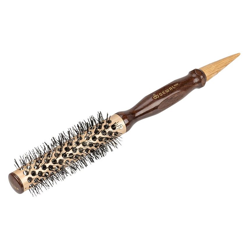 Dewal Professional Брашинги, щетки, расчески SOFT18 Термобрашинг DEWAL pro серия"SOFT" Термобрашинг, керамическое покрытие, смешанная щетина, d 18/34мм