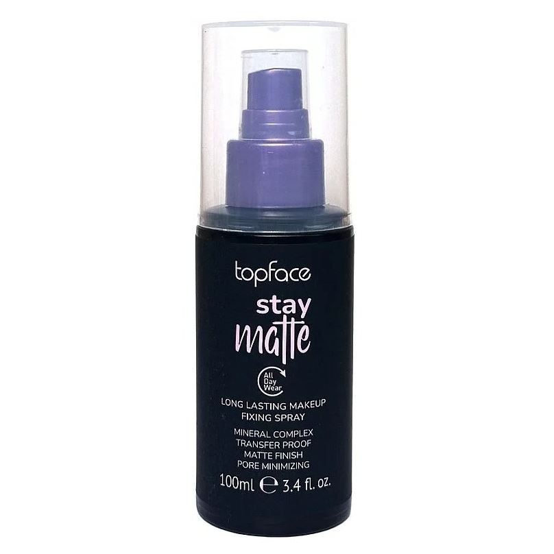 Topface Make Up Stay Matte Make Up Fixing Spray Фиксатор макияжа матовый