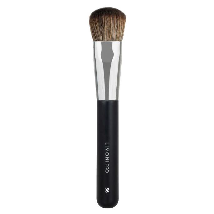 Limoni Accessories  №56 Кисть для пудры и румян (нейлон) Кисть для пудры и румян (нейлон)