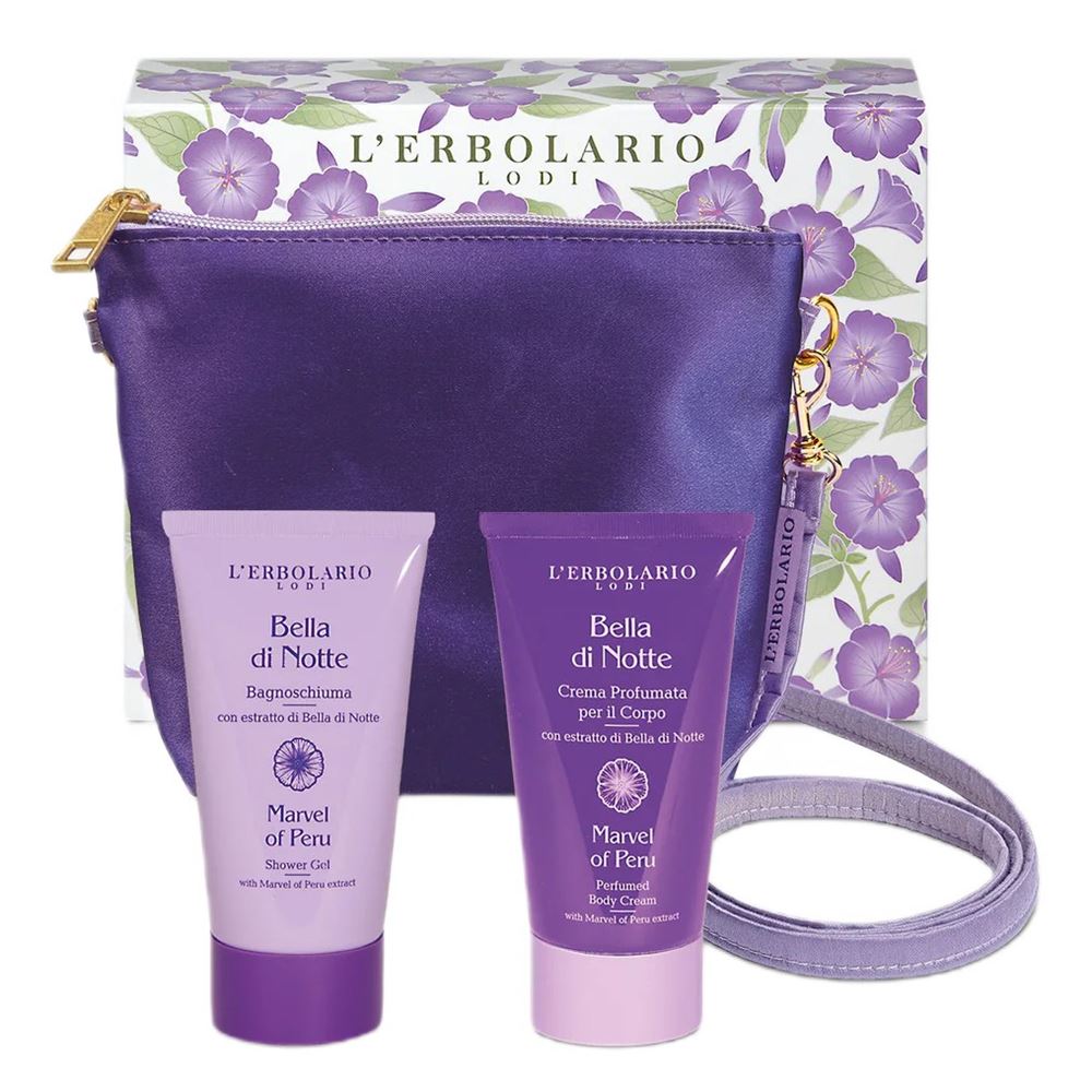 L`Erbolario Body Care Бьюти-набор в косметичке Marvel of Peru Small Wonders Beauty Pochette Набор: Гель для душа, крем для тела