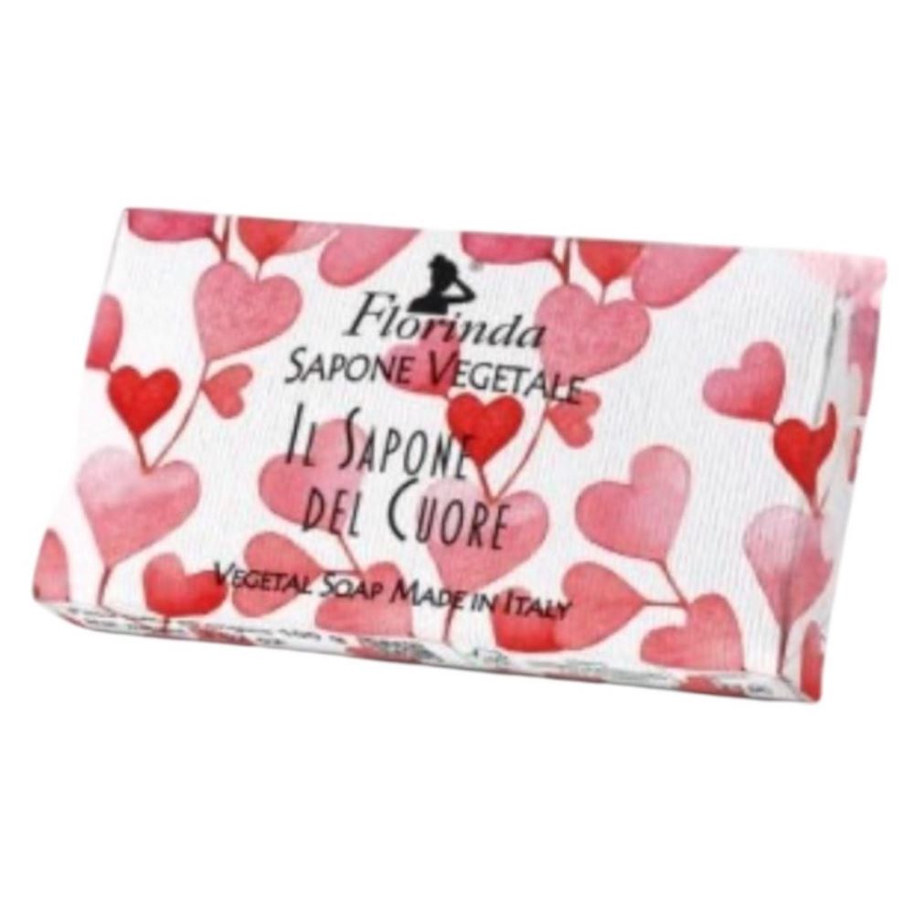 Florinda Tessuti Italiani Мыло туалетное твердое "Сердца" Cuore Rampicante / Неукротимое Сердце  Мыло туалетное твердое  Неукротимое Сердце 