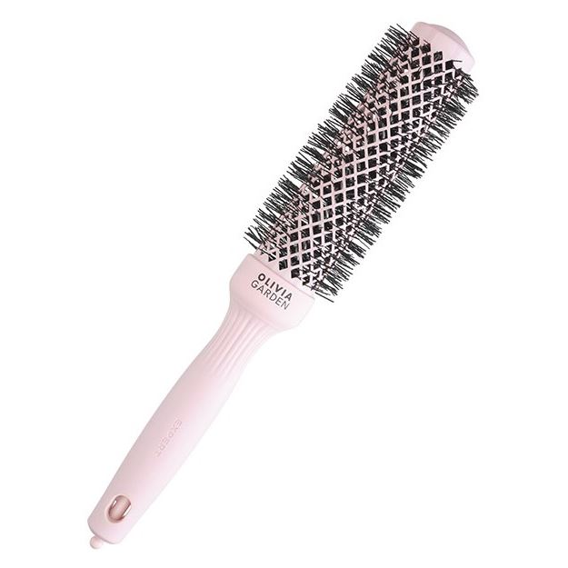 Olivia Garden Брашинги для волос ID2222 Expert Blowout Speed Wavy Bristles Pastel Pink 35 мм Термобрашинг для волос