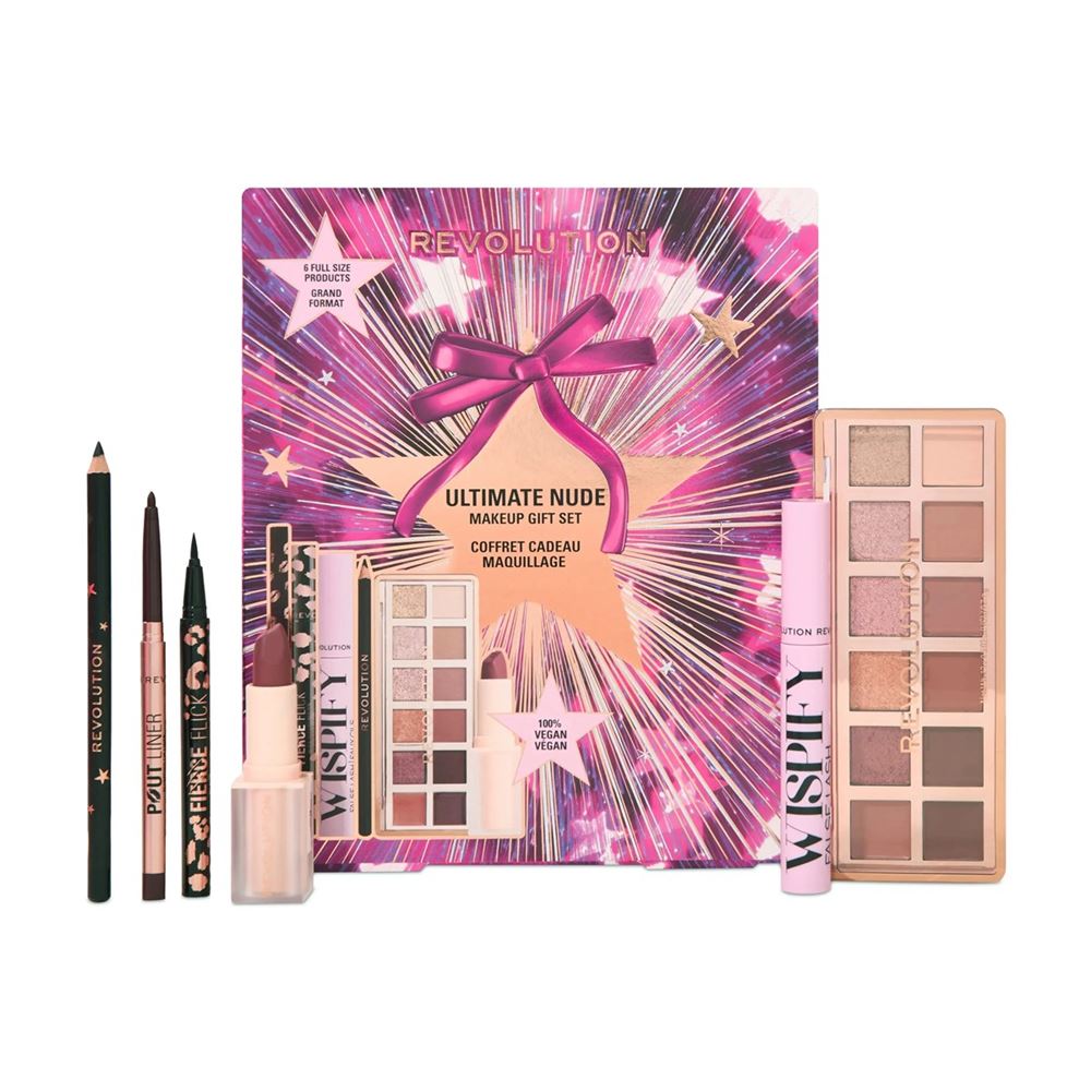 Revolution Makeup Make Up Ultimate Nude Makeup Gift Set Подарочный набор