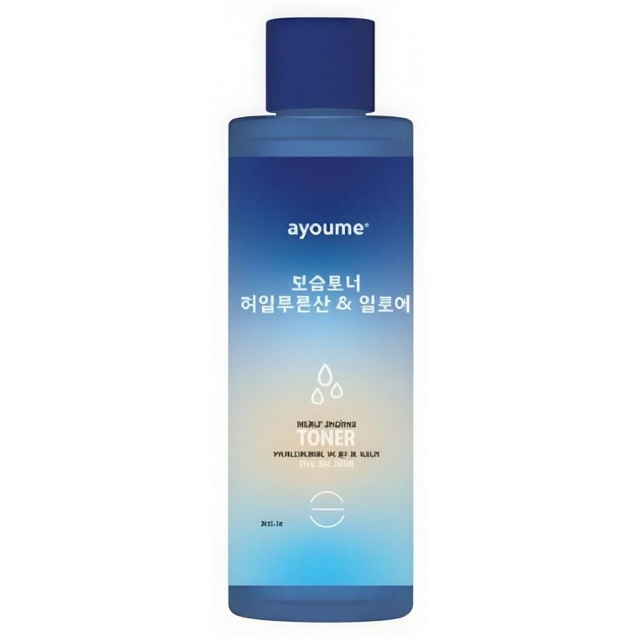 Ayoume Face Care Moisturizing Toner - Hyaluronic Acid & Aloe  Тонер для лица увлажняющий с алое и гиалуроновой кислотой