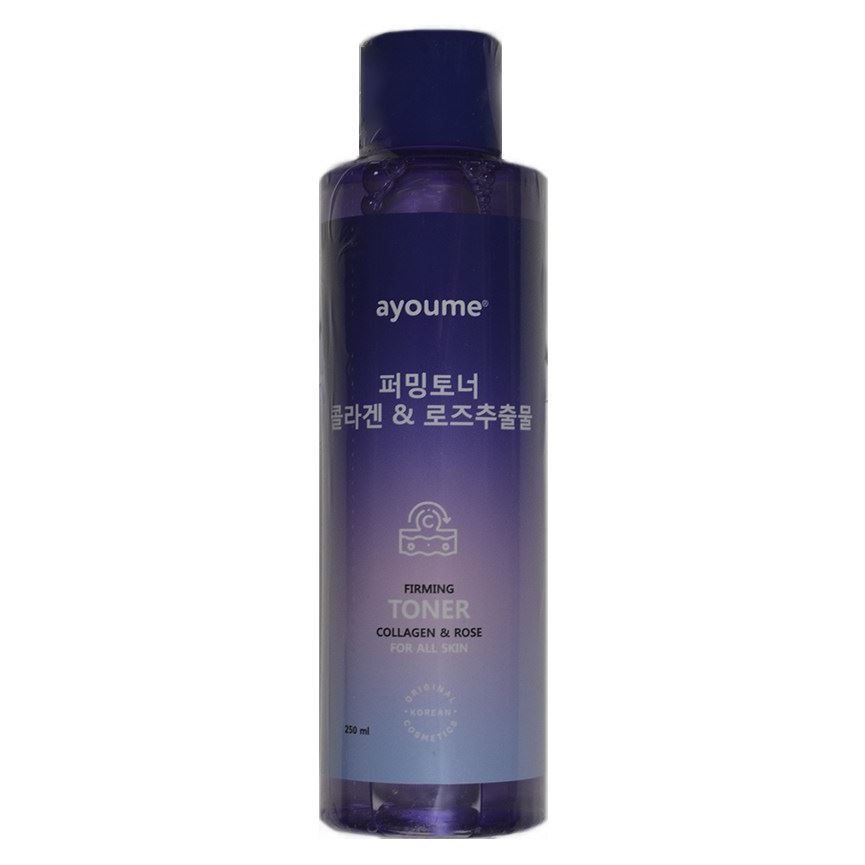 Ayoume Face Care Firming Toner - Collagen & Rose Тонер для лица укрепляющий с коллагеном и экстрактом розы