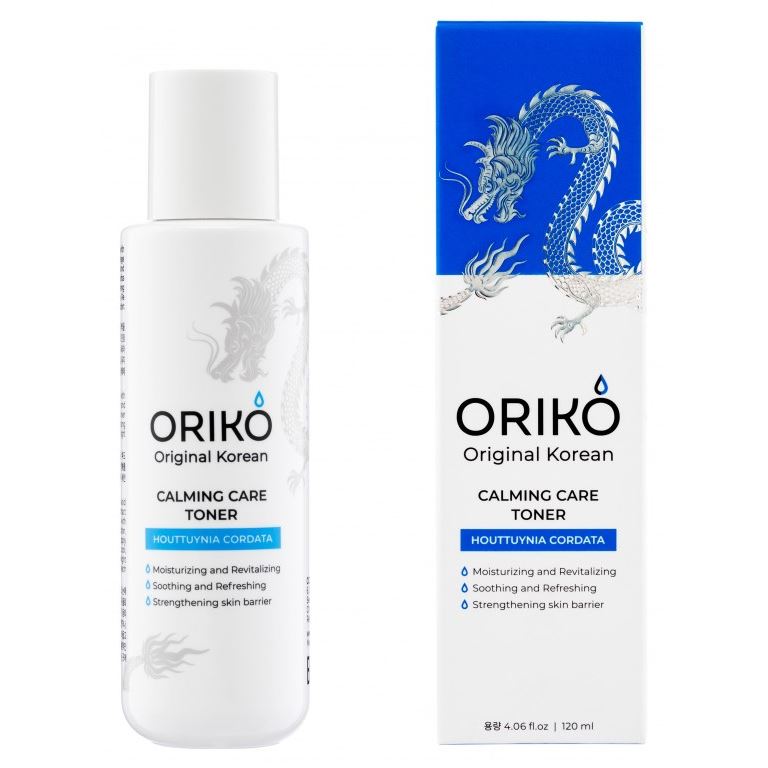 ORIKO Original Korean Calming Care Calming Care Toner With Houttuynia Cordata Extract Успокаивающий тонер для лица с экстрактом хауттюйнии и гиалуроновой кислотой 