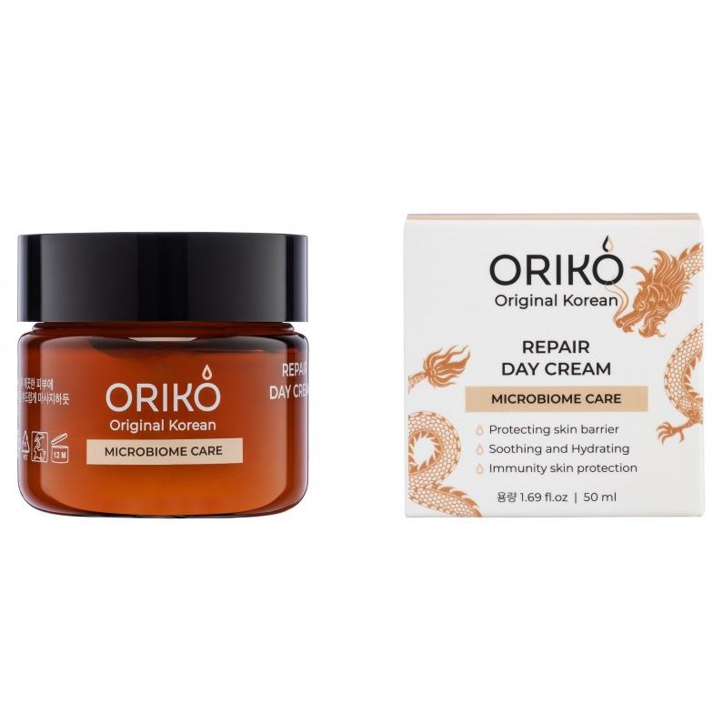 ORIKO Original Korean Repair Microbiome Care Repair Day Cream Microbiome Care  Дневной крем для лица восстанавливающий микробиом кожи 