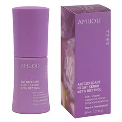 Antioxidant Night Serum With Retinol Yuzu & Resveratrol 