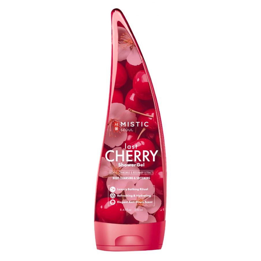 Mistic Care Last Cherry Shower Gel  Гель для душа "Поздняя Вишня" с экстрактами солодки и ромашки 