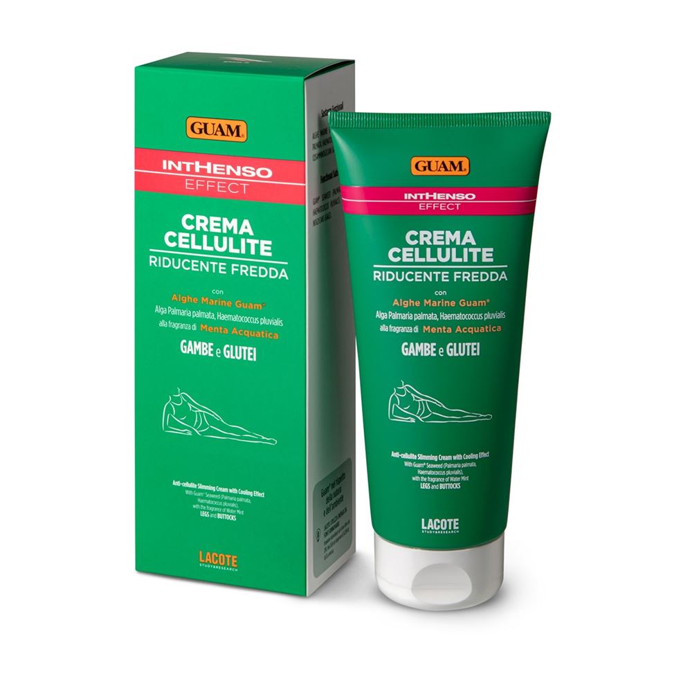 Guam IntHenso Inthenso Крем антицеллюлитный с охлаждающим эффектом Крем антицеллюлитный с охлаждающим эффектом