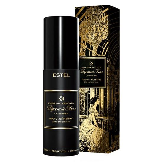 Estel Professional Культура красоты Культура красоты. Масло-хайлайтер для волос и тела Культура красоты. Масло-хайлайтер для волос и тела "Русский бал"