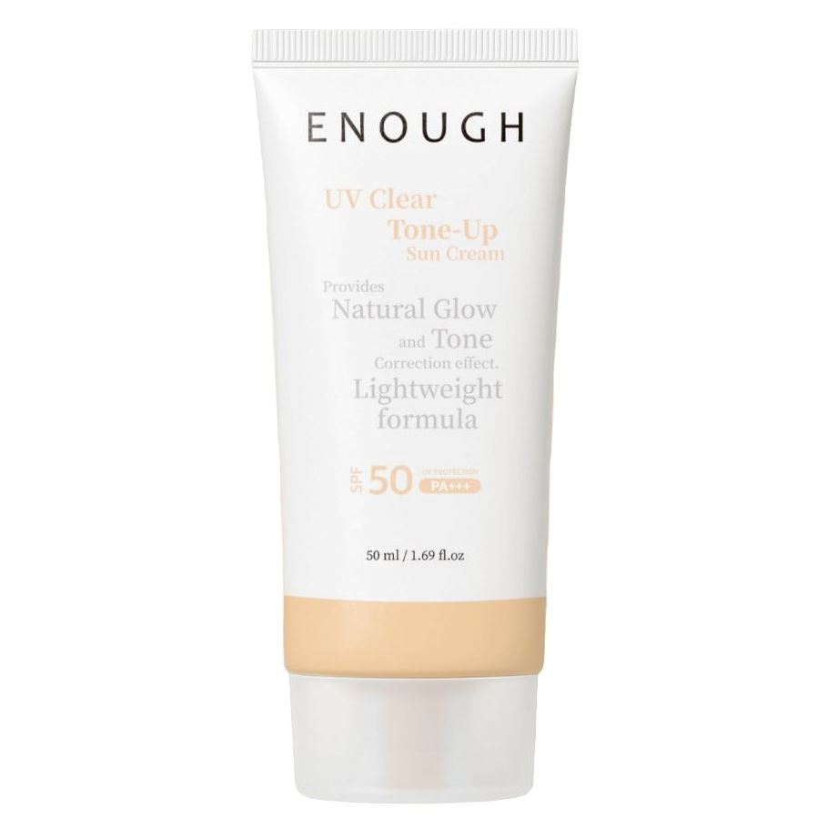 Enough Face Care UV Сlear Tone-Up Sun Cream SPF50 PA+++  Крем для лица солнцезащитный