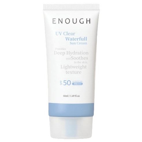 Enough Face Care UV Clear Waterfull Sun Cream SPF50 PA+++ Крем для лица солнцезащитный 