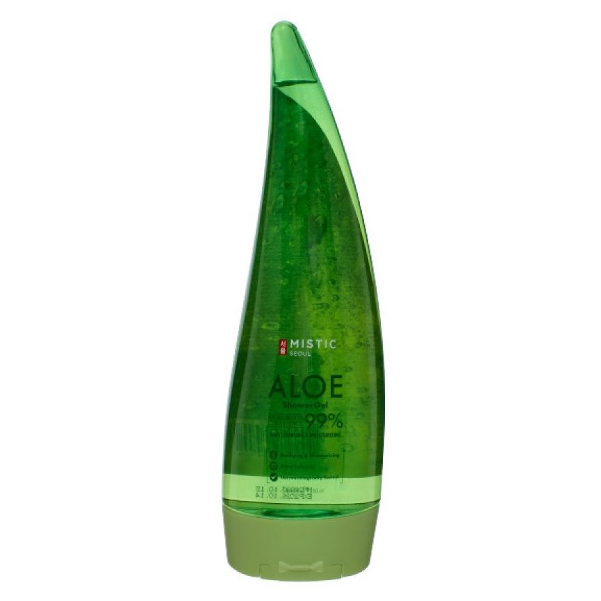 Mistic Care Aloe Shower Gel 99%  Гель для душа с экстрактом Алоэ Вера 