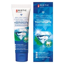 Natural Whitening Toothpaste Brilliant Smile Citrus-Mint Taste 14+