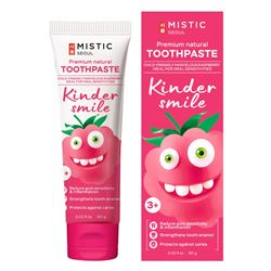 Premium Natural Toothpaste Kinder Smile Marvelous Raspberry for oral sensitivities 3+
