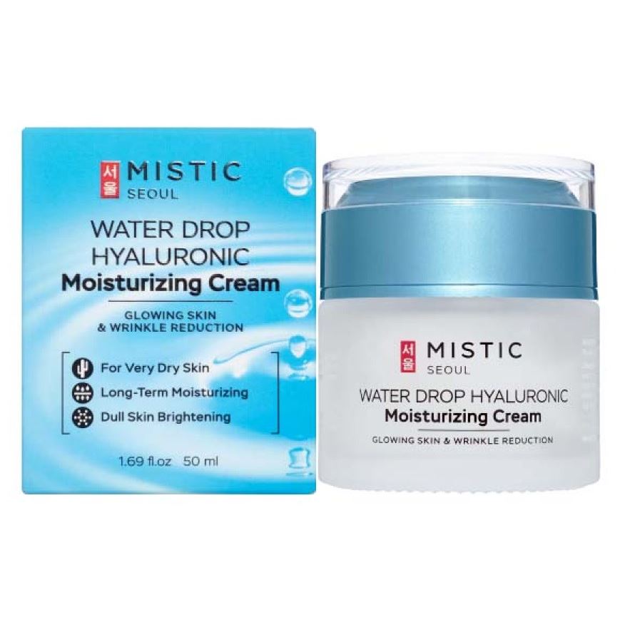 Mistic Care Water Drop Hyaluronic Moisturizing Cream  Увлажняющий крем для лица с гиалуроновой кислотой 