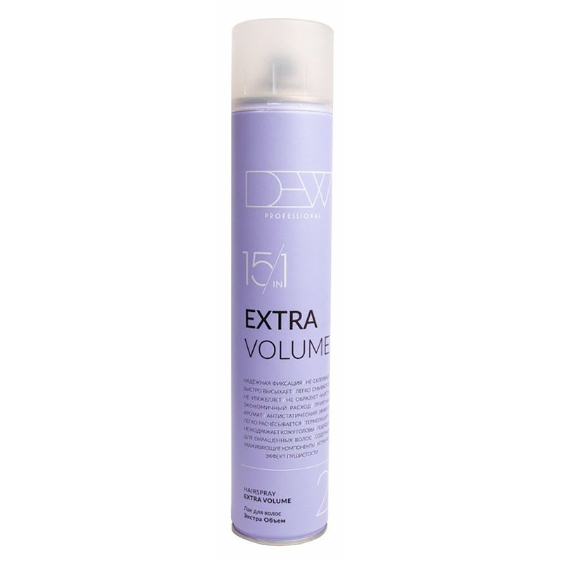 Dew Professional Extra Extra Volume Hairspray Лак 15 в 1 Экстра объем