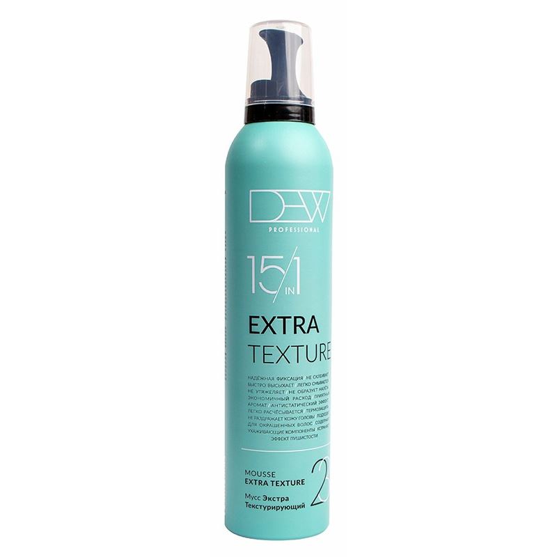 Dew Professional Extra Extra Texture Mousse Мусс для волос 15 в 1 текстурирующий