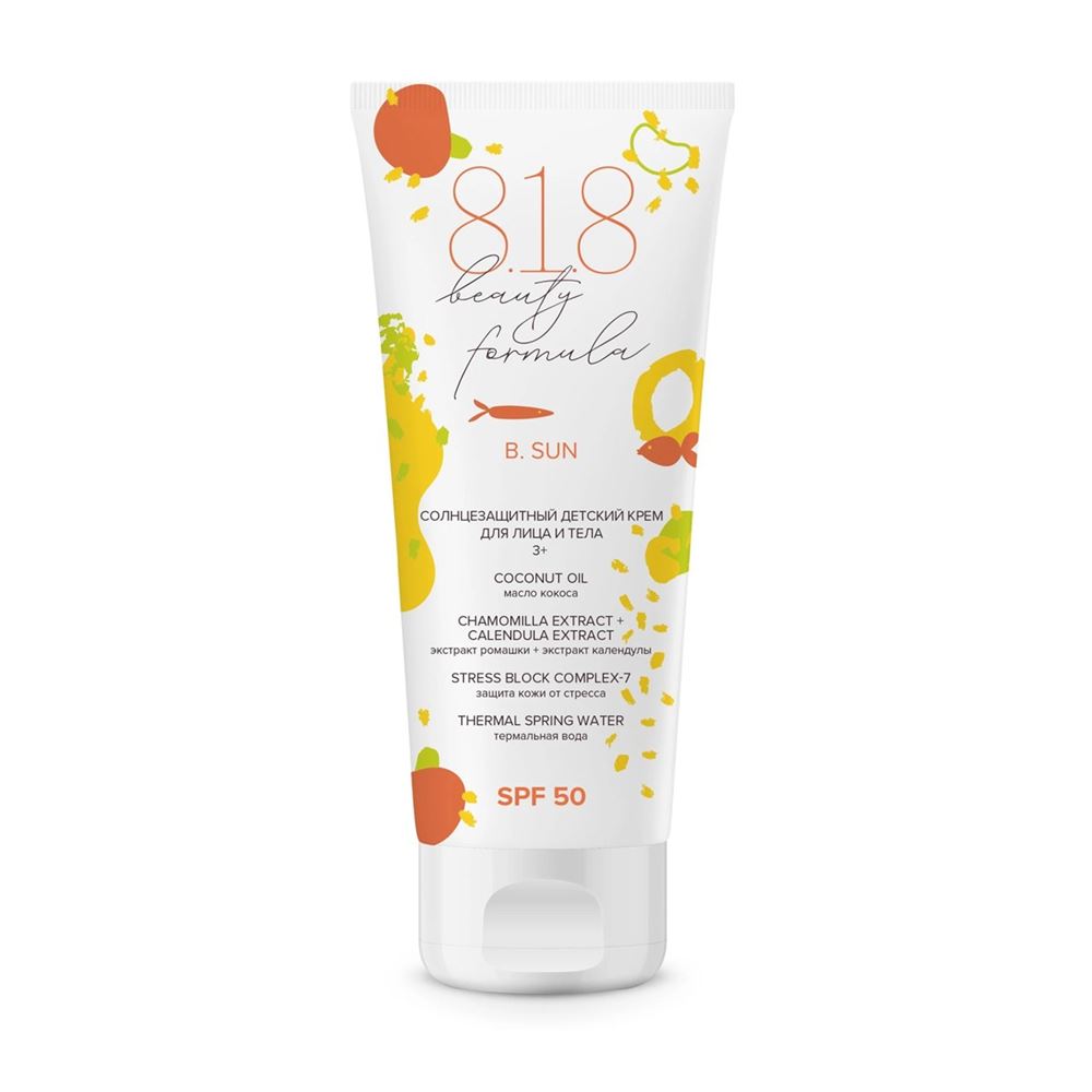 8.1.8 Beauty Formula B. Sun Солнцезащитный детский крем для лица и тела Солнцезащитный детский крем для лица и тела 3+