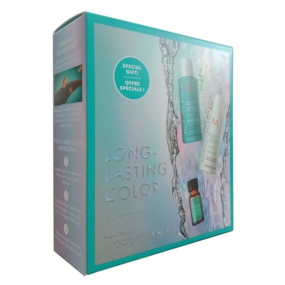 Moroccanoil Color Complete Набор Long Lasting Color Набор для окрашенных волос: шампунь, кондиционер, масло 