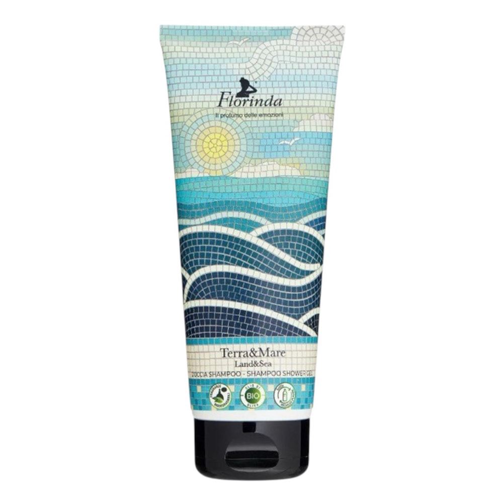 Florinda Tessuti Italiani Mosaico Italiano Shampoo Shower Gel Terra & Mare Коллекция " Итальянская Мозаика" Гель для душа  Морской Берег