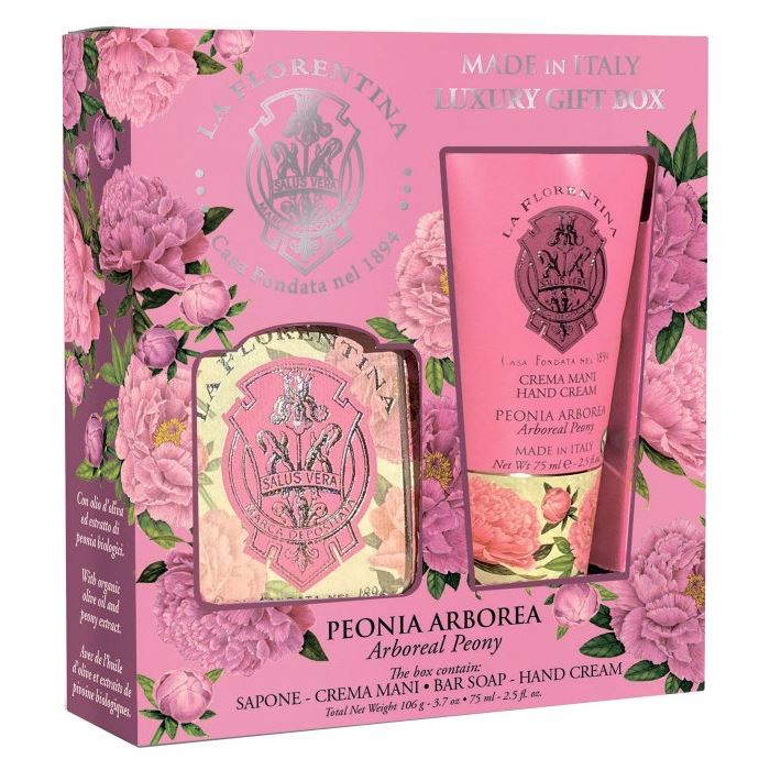 La Florentina Body Care Набор Bellosguardo Arboreal Peony Набор Изысканный пион: крем для рук, мыло