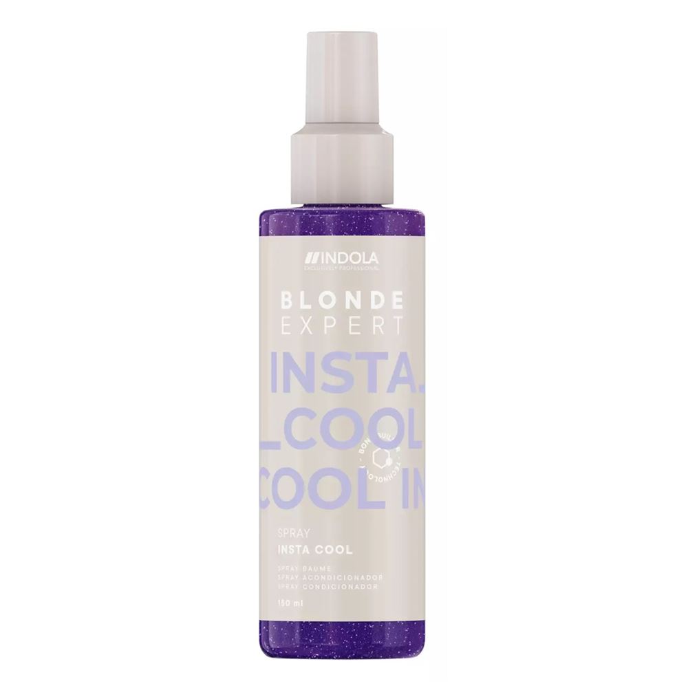 Indola Professional Designer Blonde Expert Insta Cool Spray Спрей для нейтрализации желтизны и ухода за светлыми волосами