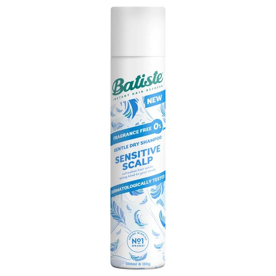 Batiste Dry Shampoo Sensitive Zero Fragrance Dry Shampoo Сухой шампунь для чувствительной кожи головы без ароматизаторов