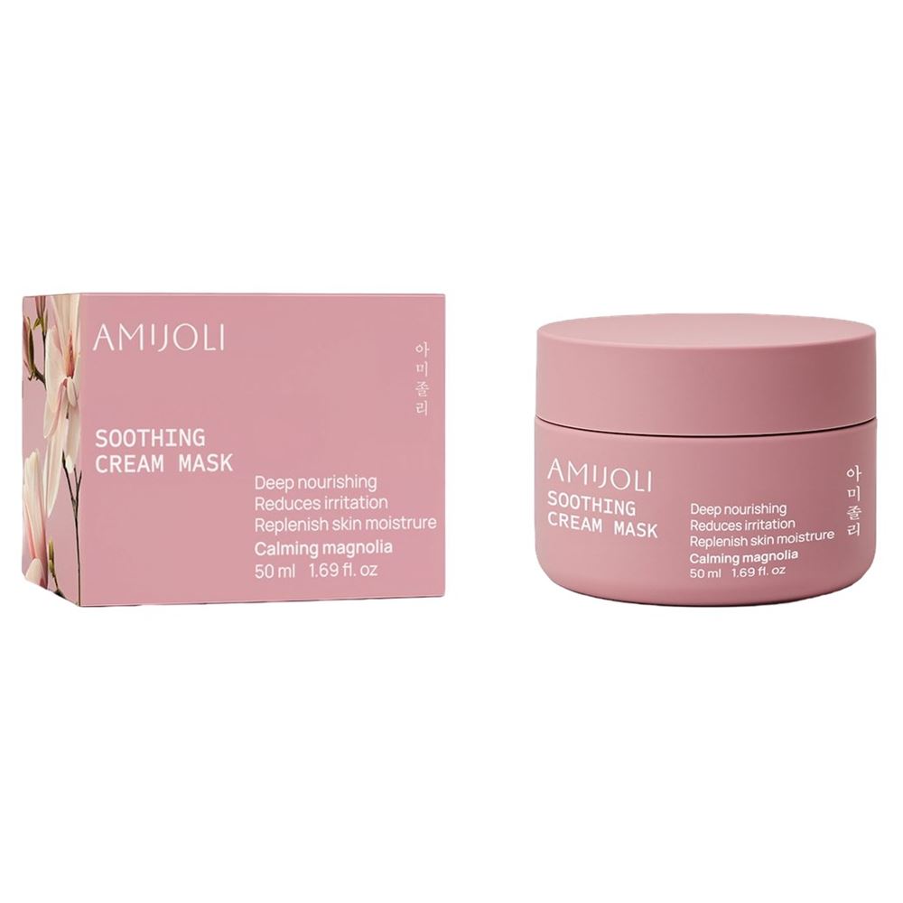 AMIJOLI Clarifying  Soothing Cream Mask Calming Magnolia Успокаивающая кремовая маска для лица с экстрактом магнолии