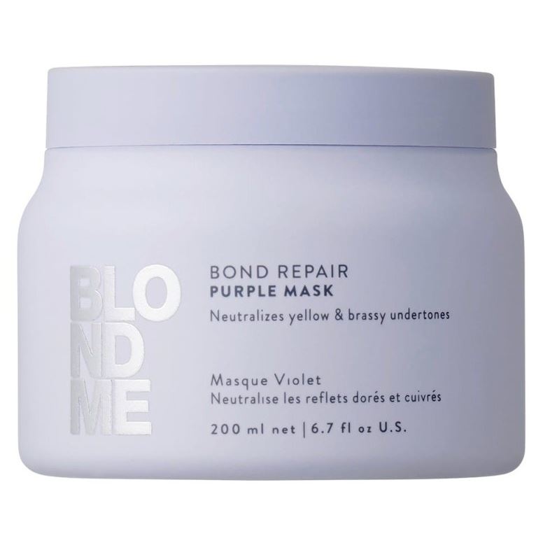 Schwarzkopf Professional Blondme BlondMe Bond Repair Purple Mask Маска для восстановления и нейтрализации жёлтизны блонда