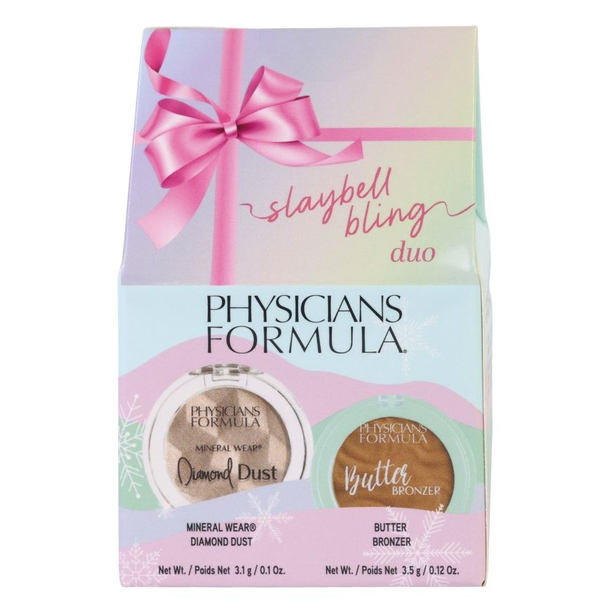 Physicians Formula Make Up Staybell Bling Duo Набор бронзера и хайлайтера для естественного сияния и скульптурирования лица

