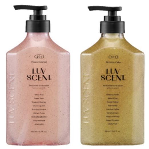 Kerasys Perfumed Luv Scent Perfumed Scrub Wash Парфюмированный гель-скраб для душа