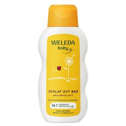 Детская расслабляющая эмульсия с календулой для ванны 0+