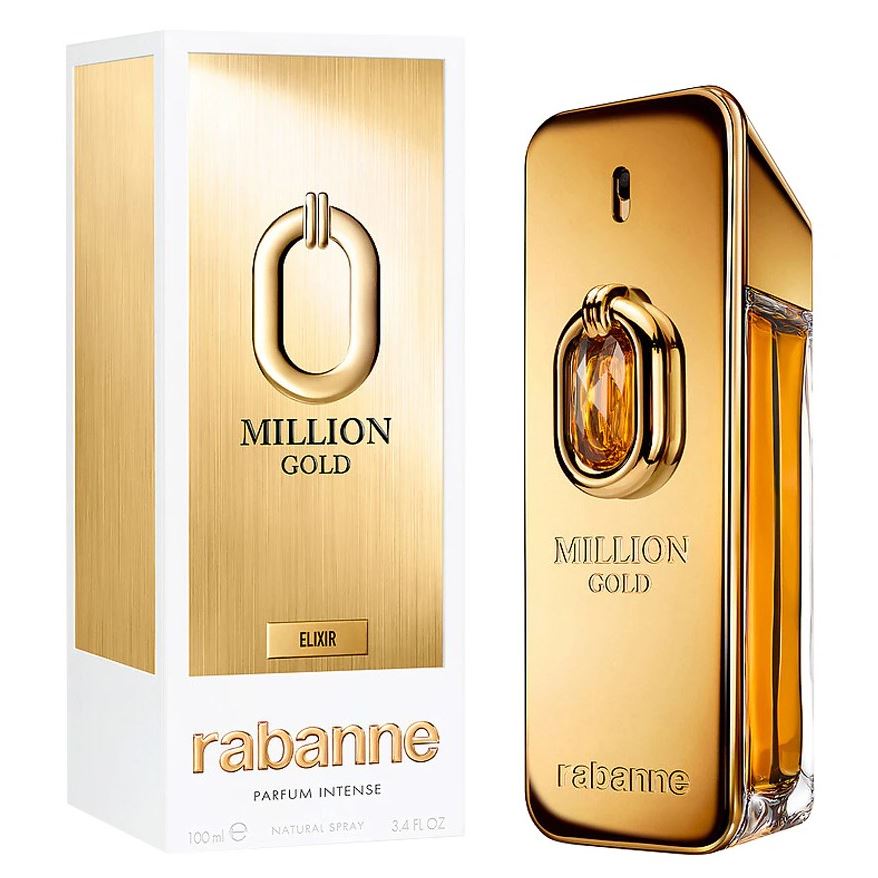Paco Rabanne Fragrance Million Gold Elixir Аромат абсолютного успеха