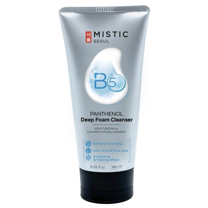 Mistic Care Panthenol (B5) Deep Foam Cleanser  Глубокоочищающая пенка для умывания с пантенолом (витамином В5)