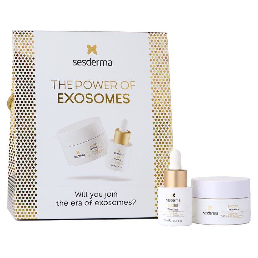 Sesderma Anti-Age Набор The Power Of Exoses Набор: Крем для лица и Сыворотка липосомальная