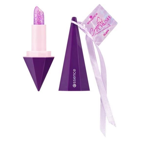 Essence Make Up Crystal Crush lip glow Бальзам для губ меняющий оттенок