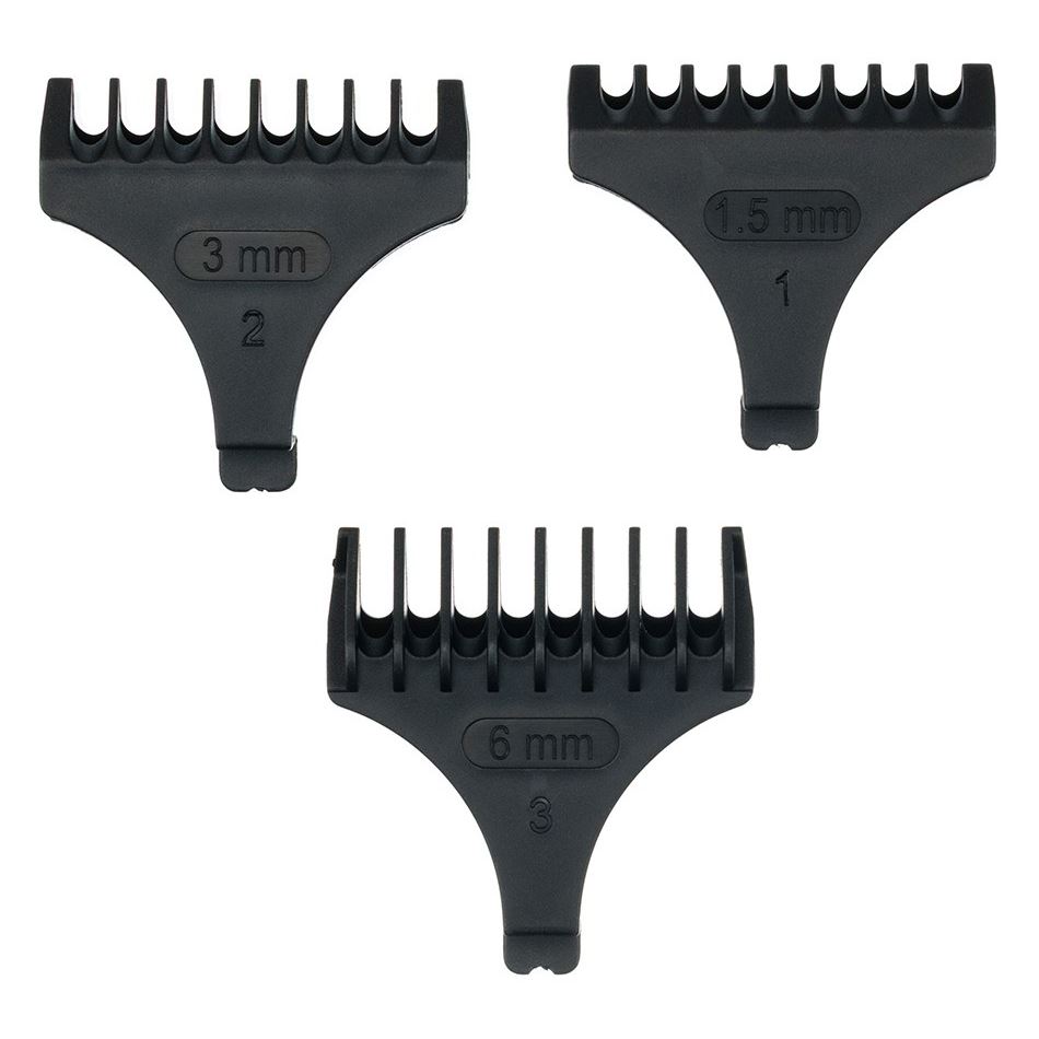Dewal Professional Машинки для стрижки N-086 Набор насадок для триммера 03-086 (1,5 мм; 3 мм; 6 мм) N-086 Набор насадок для триммера 03-086 (1,5 мм; 3 мм; 6 мм)