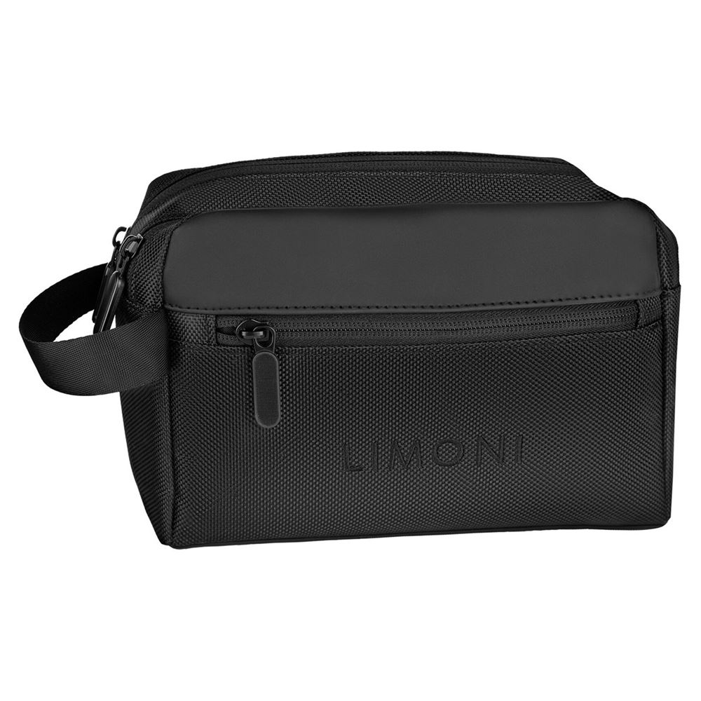 Limoni Accessories  Косметичка черная мужская Косметичка черная мужская
