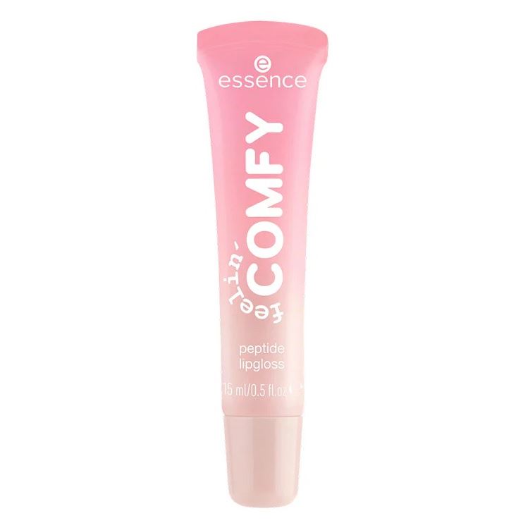 Essence Make Up Feelin' Comfy Peptide Lipgloss Блеск для губ c пептидами 