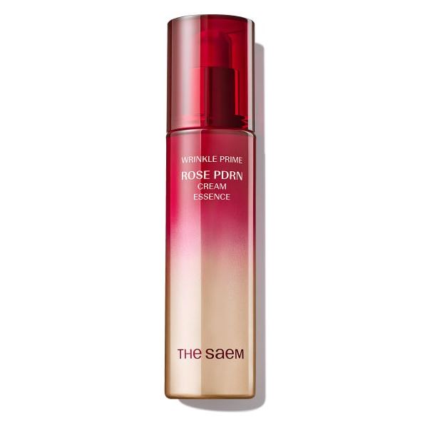 The Saem Face Care Wrinkle Prime Rose PDRN Cream Essence Эссенция для лица с PDRN розы