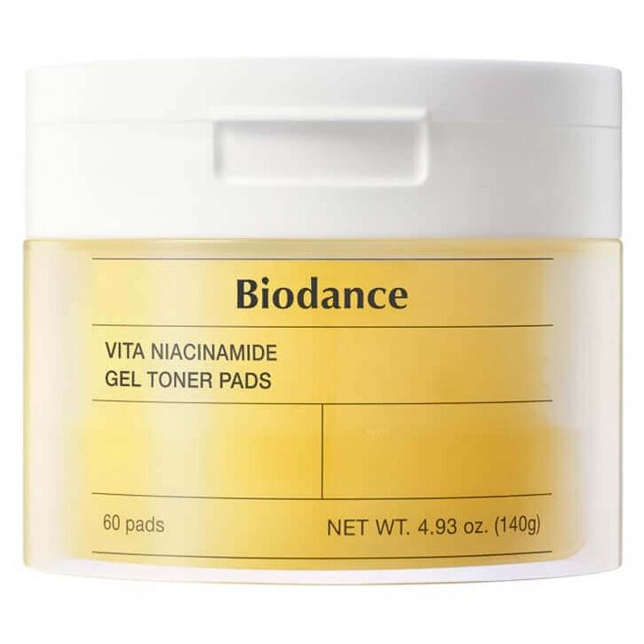 Biodance Vita Niacinamide Vita Niacinamide Gel Toner Pads Гелевые тонер-пэды с ниацинамидом для сияния кожи  Гелевые тонер-пэды с ниацинамидом для сияния кожи 