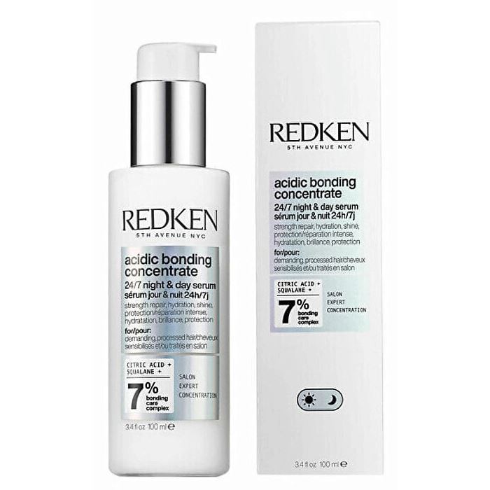 Redken Acidic Bonding Concentrate Acidic Bonding Concentrate 24/7 Night & Day Serum  Кислотная укрепляющая сыворотка для дневного и ночного ухода за волосами