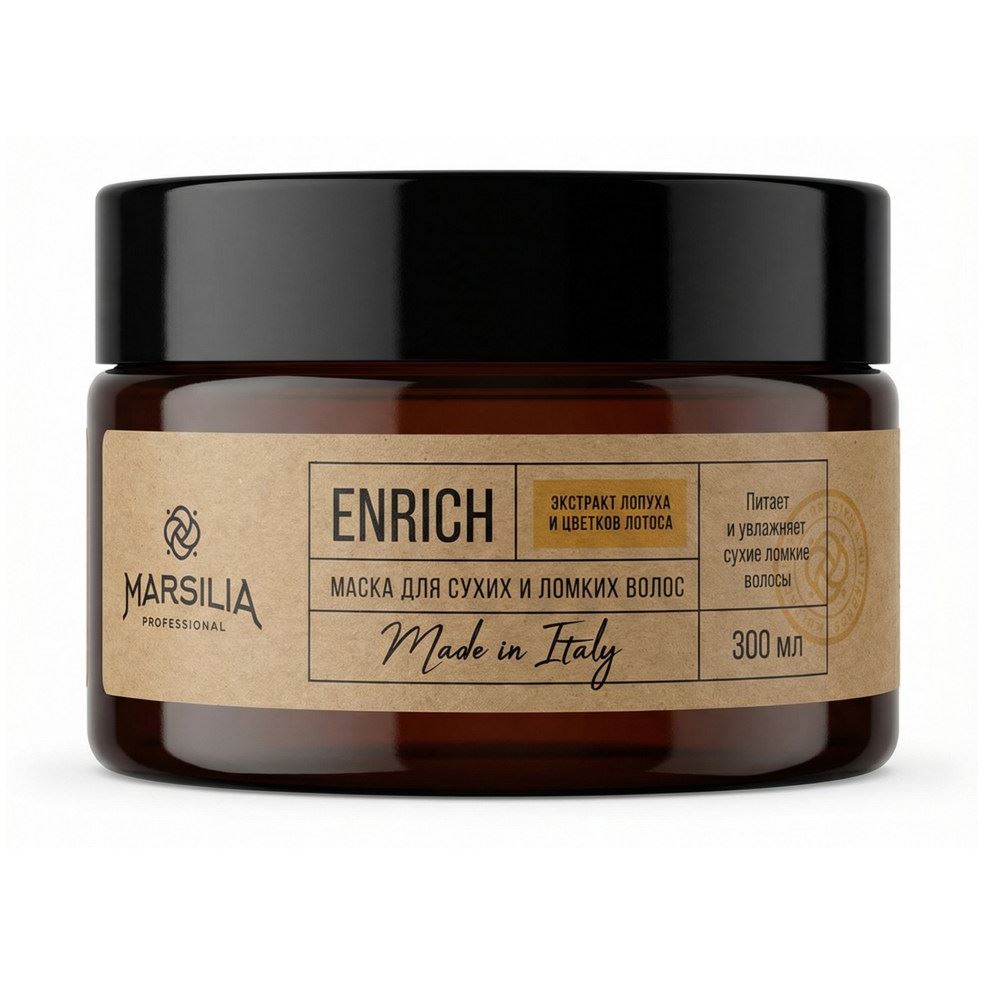 Marsilia Professional Enrich  Enrich Mask  Маска для сухих и ломких волос