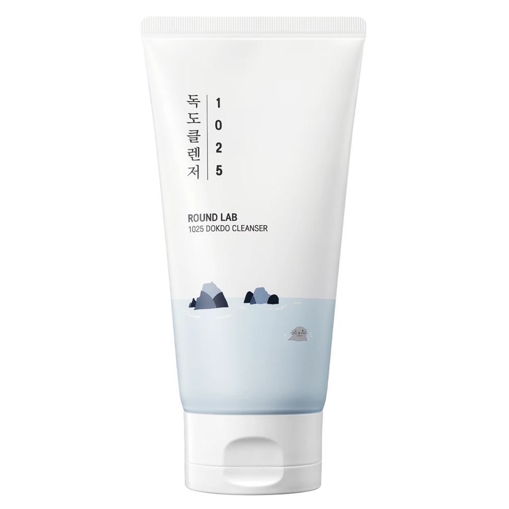 Round Lab 1025 Dokdo 1025 Dokdo Cleanser Увлажняющая пенка для умывания с глубоководной морской водой