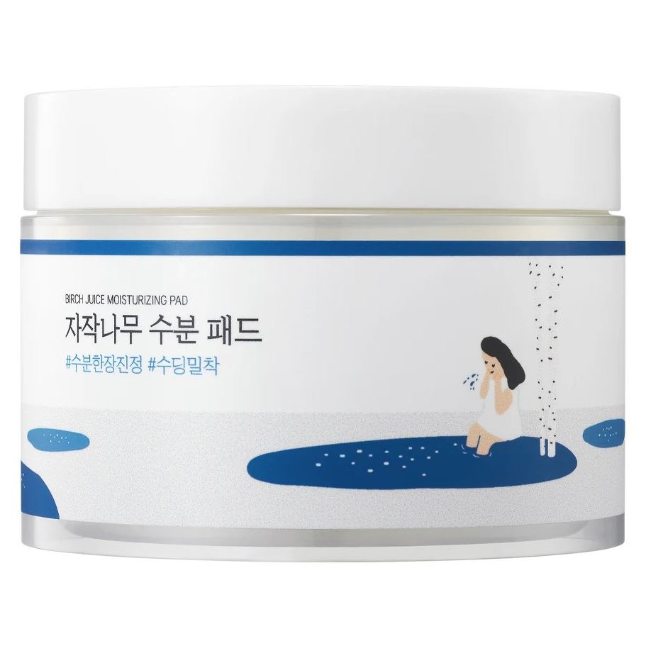 Round Lab Birch Juice  Birch Juice Moisturizing Pad Успокаивающие пэды с берёзовым соком 