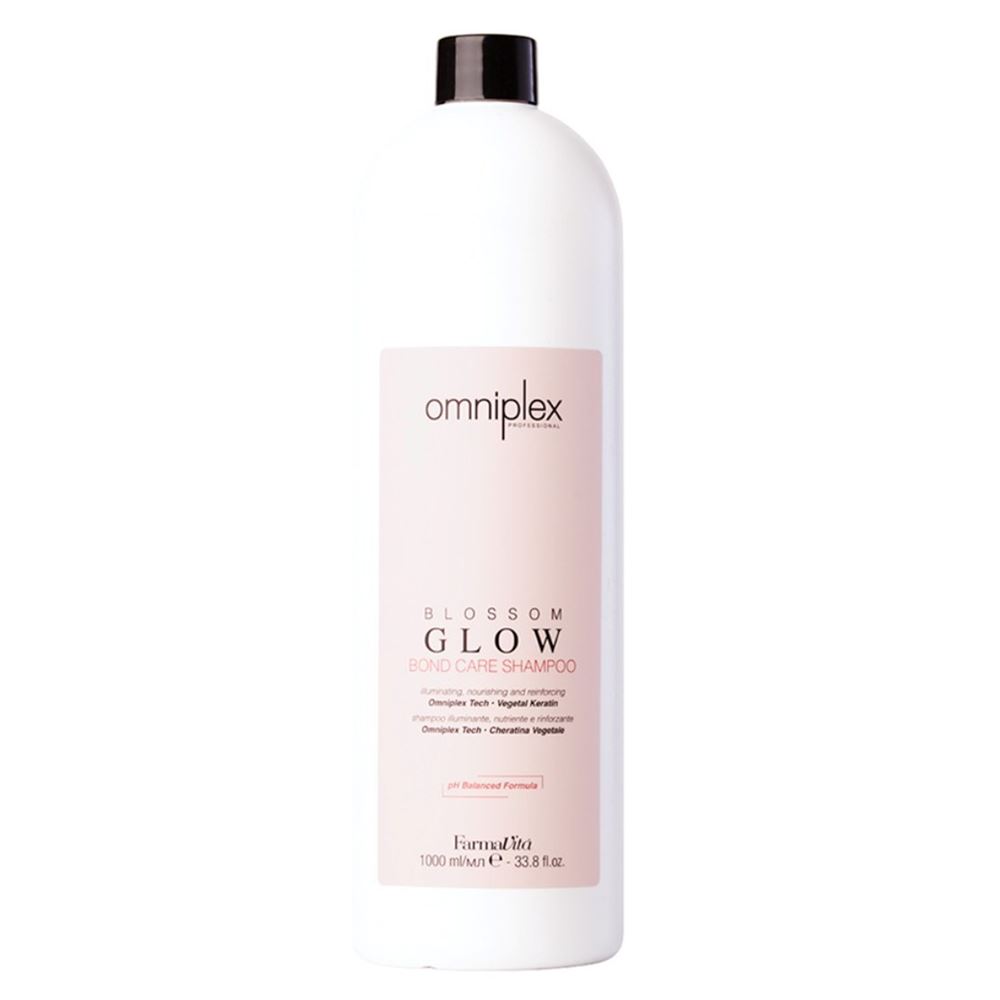 Farmavita Hair Coloring  Omniplex Blossom Glow Shampoo Шампунь с технологией Omniplex и растительным кератином